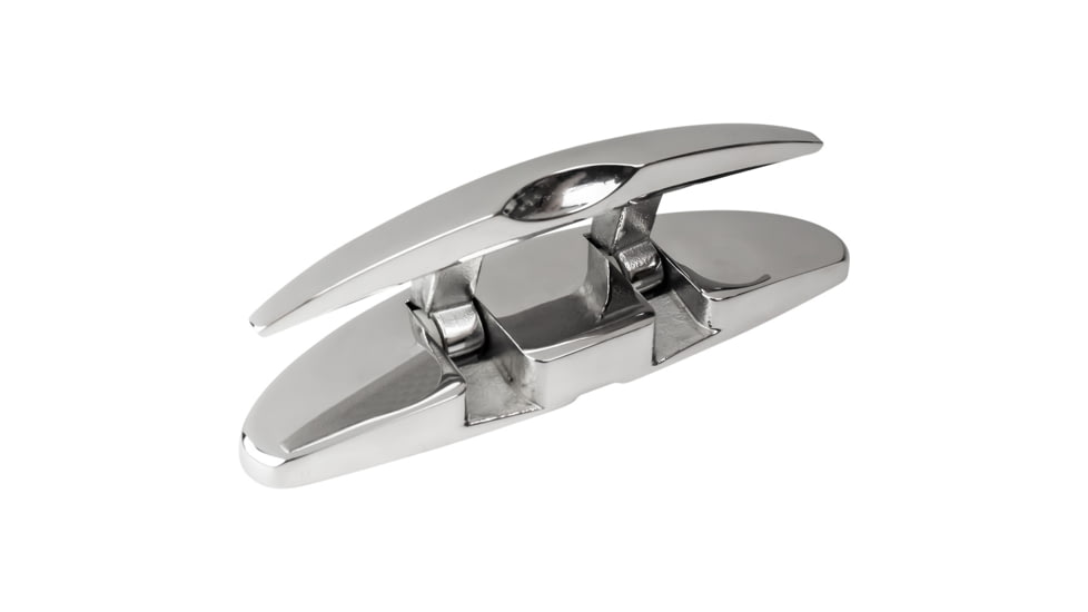 Sea-Dog 5in Oval SS Folding Cleat w/Hidden Hex Bolt, 041115-1