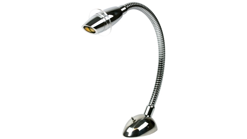 Sea-Dog Deluxe High Power LED Reading Light Flexible w/Switch, Cast 316 Stainless Steel/Chromed Cast Aluminum, 404541-1