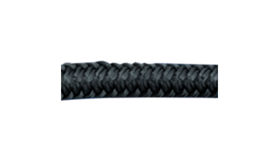 Sea-Dog Double Braided Nylon Dock Line - 3/8in x 10ft, Black, 302110010BK-1