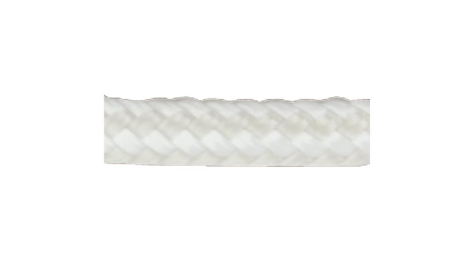 Sea-Dog Double Braided Nylon Rope Spool - 1/4in x 600', White, 302106600WH