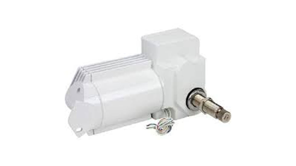 Sea-Dog Heavy-Duty Waterproof Wiper Motor - 110 deg Sweep, 2.5 Shaft Length, White, 412221W-3