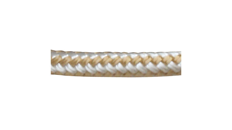 Sea-Dog Premium Double Braid Nylon Dock Line - 1/2in x 30ft, Gold/White, 302112030G/W-1