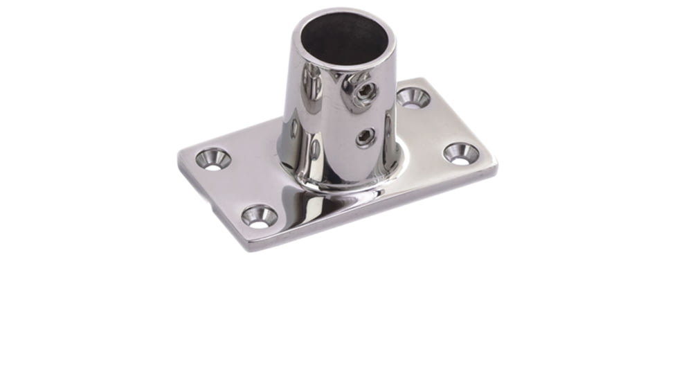 Sea-Dog Sea Dog 90 deg Stainless Steel Rectangular Base 1, 1in, 281901-1