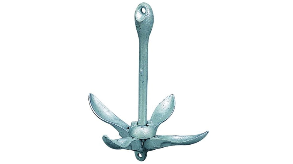Sea-Dog Sea Dog Galvanized Folding Grapnel Anchor 3.5 Lbs., 3.5lbs., 318003