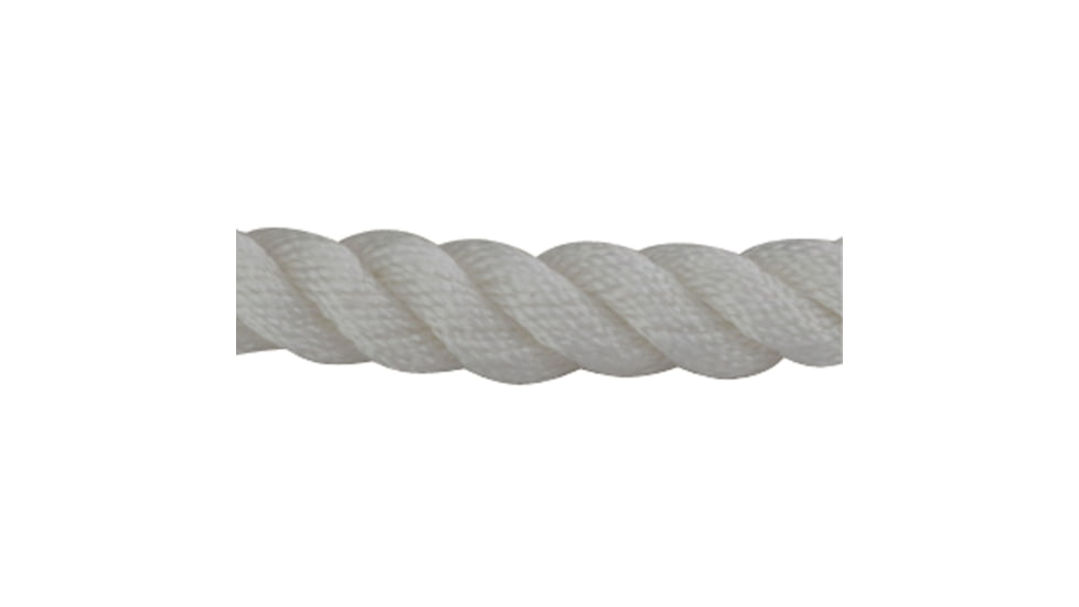 Sea-Dog Twisted Nylon Dock Line - 3/8in x 20, White, 301110020WH-1