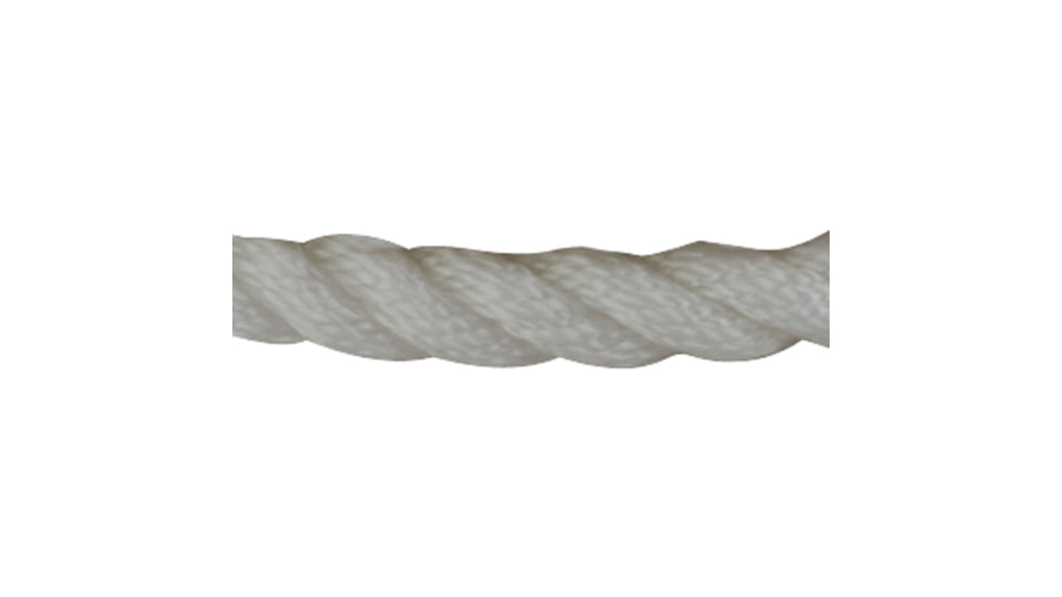 Sea-Dog Twisted Nylon Rope Spool - 1/2in x 600, White, 301112600WH