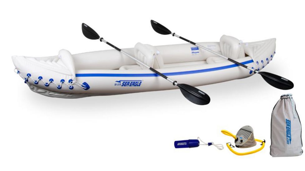 Sea Eagle 370 Kayak Deluxe Package 077381