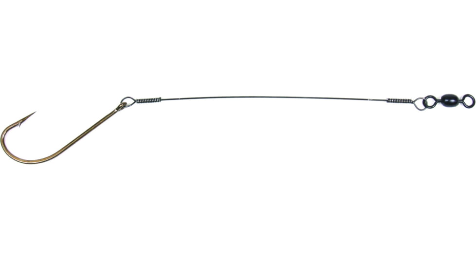 Sea Striker Bluefish Chum Rig, Heavy Wire, 6/0 Bronze Hook #1 KROK Swivel, 3Pk, BFCR60