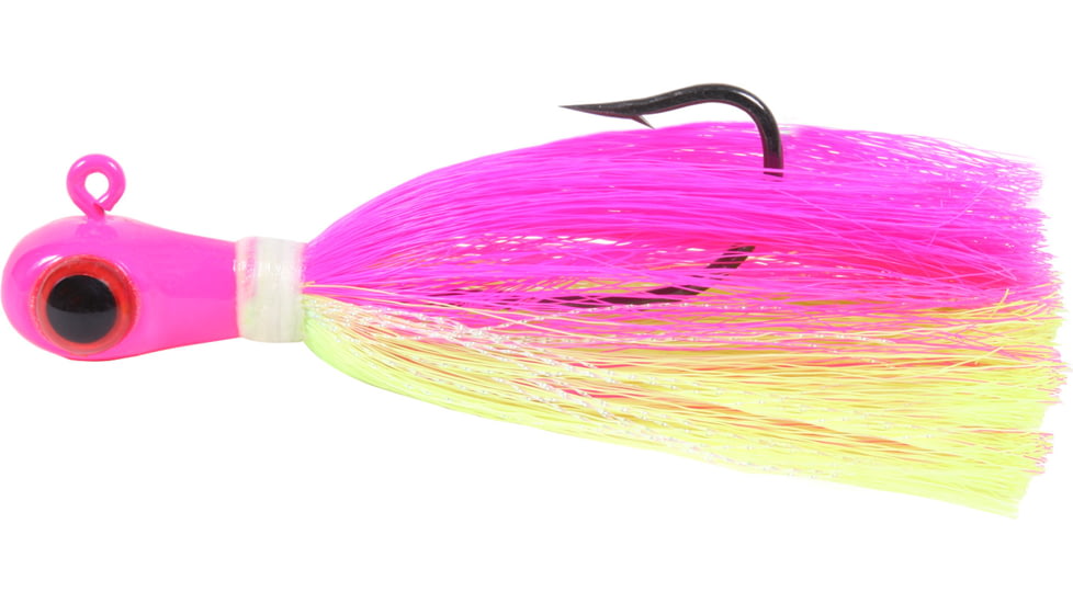 Sea Striker Bugeye Jig, 6 oz, Electric Chicken, SSCJ6-EC