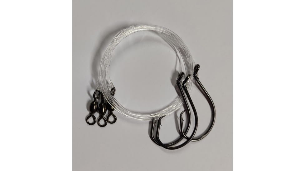 Sea Striker Circle Hook Leader 36" 50# Mono Size 7/0 Inline Circle Hook 3 pack, CHL70