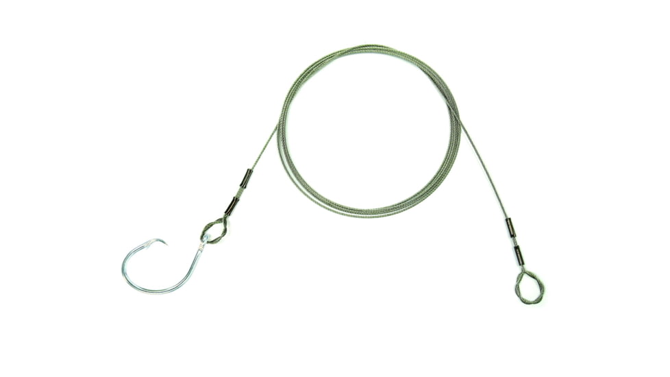Sea Striker Economy Shark Rig 10/0 Circle Hook, 9' 480# Atainless Cable, SSSRE-CIR