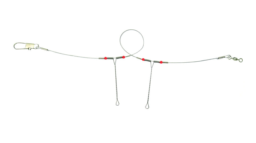 Sea Striker Old Dominion Style Wire Bottom Rig, for Snelled Hooks, TW1040