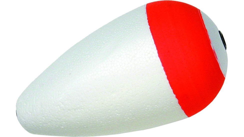 Sea Striker Pear Float Red/White 4in Unwgt, P400RW