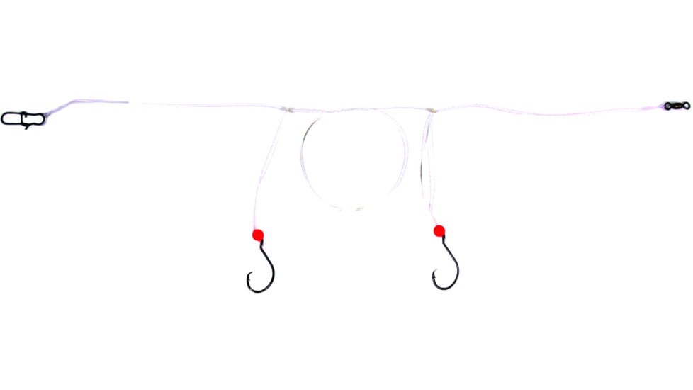 Sea Striker Pompano 2-Drop Circle Hook Rig, #1/0 E.C. Circle Hook, PRCH10