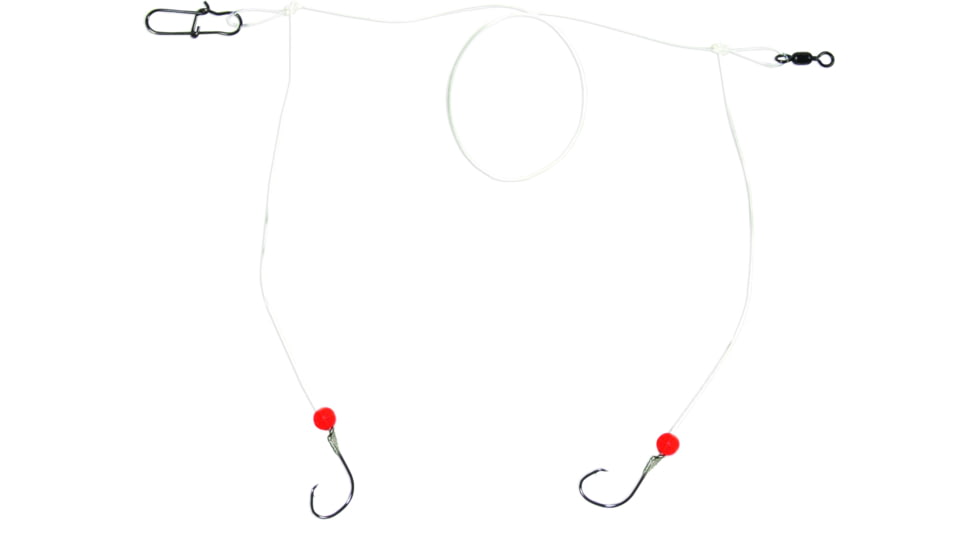 Sea Striker Pro Series Spot/Kingfish/Pompano Circle Hook Rig, 2Drop 1/0 w/Fluorocarbon, FC-SMPCH