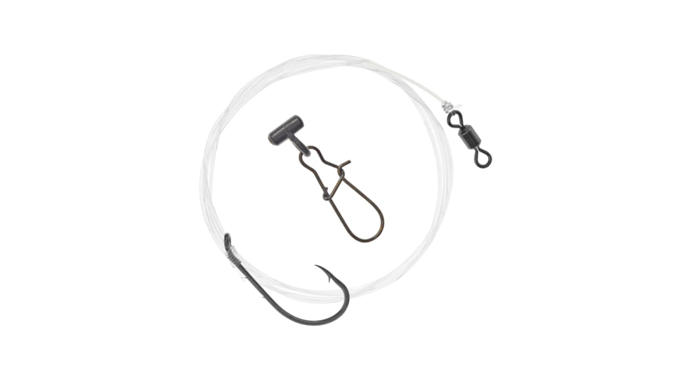 Sea Striker Sea Bass Sea Bass Rig 80lb mono 8/0 hook w/sinker slide, SSSR4280S-8/0