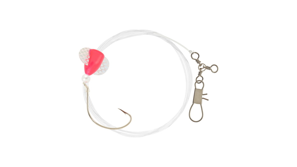 Sea Striker Spinning Glow Spinning Glow Pink 2/0 hook, SSFSPGP-2/0