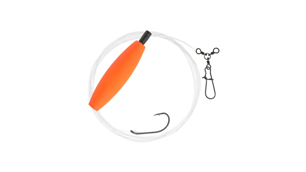 Sea Striker Striped Bass Striper 80lb mono 3/0 hook, SSSR42302-3/0