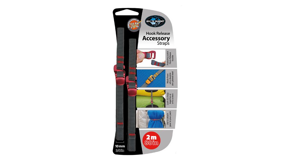 Sea to Summit 10 mm Hook Release Accessory Straps - 3/8 in-80 in
