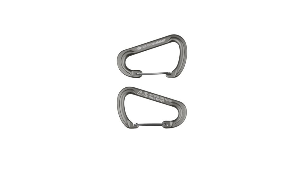 Sea to Summit Accessory Carabiner, Large, 2 Piece, A5100