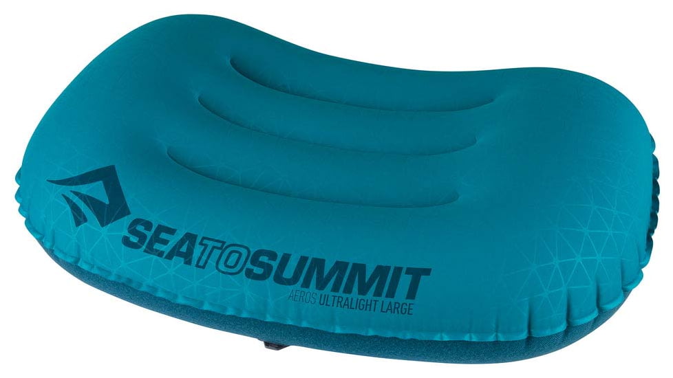 Sea to Summit Aeros Ultra Light Pillow, Aqua, Large, 574-38