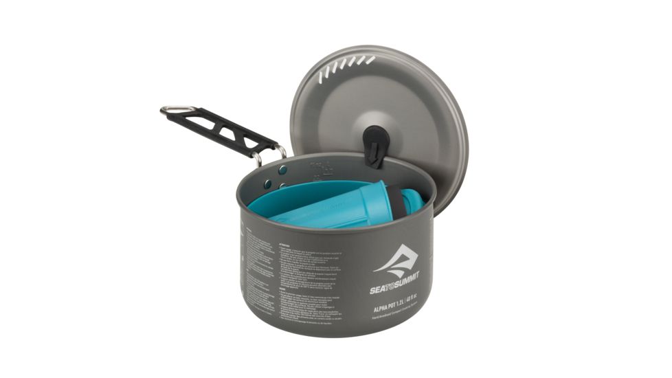 Sea to Summit Alpha Cook Set 1.1, 1.2L pot, 1 bowl, 1 cups, 720