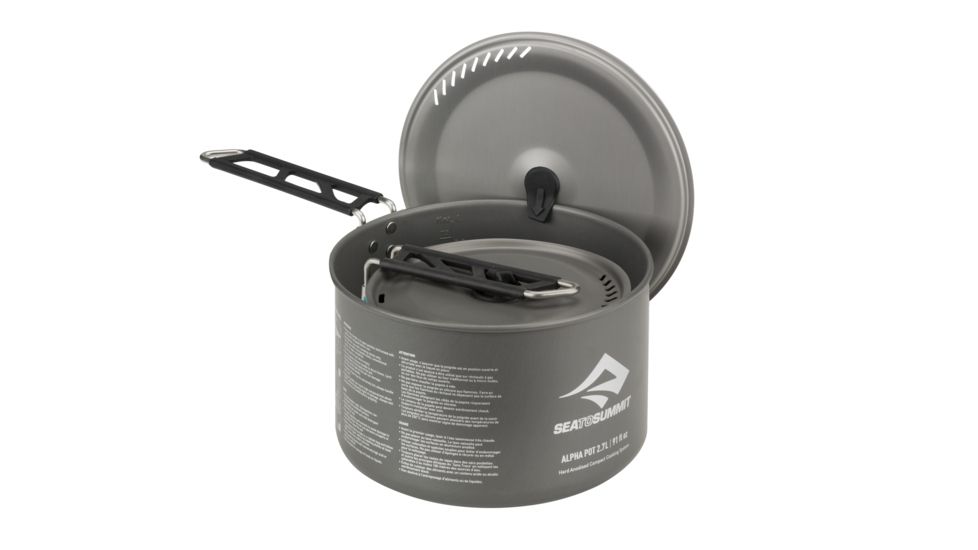 Sea to Summit Alpha Pot Set, 1.2L pot and 2.7L pot, 722