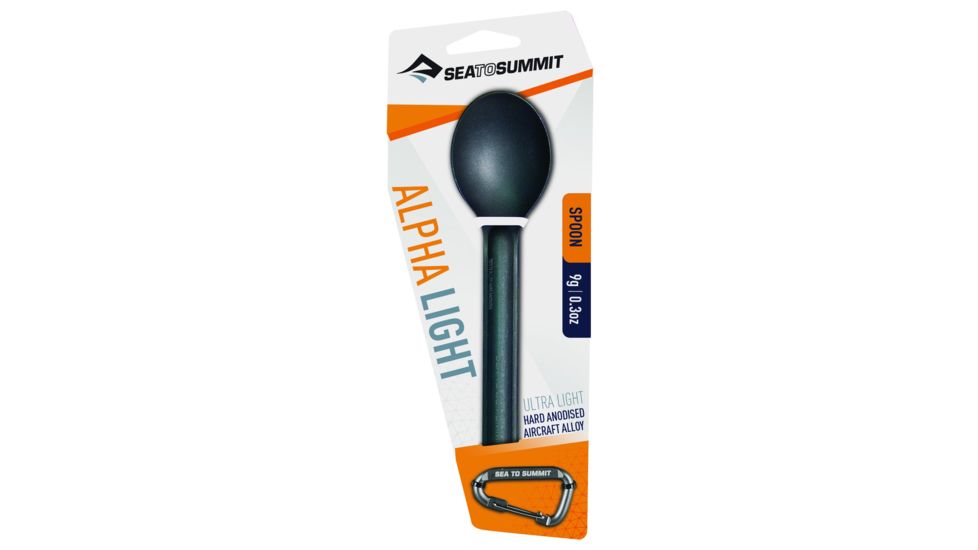 Sea to Summit AlphaLight Spoon, 6.5 inch, Matte Gray, 344