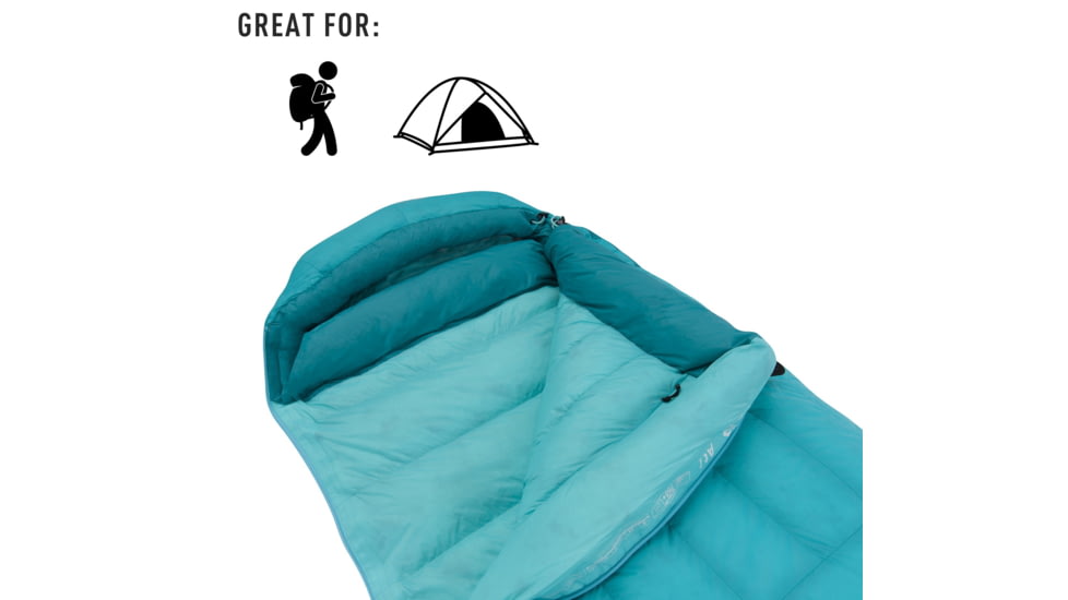 Sea to Summit Altitude AtI 15F Sleeping Bag - Women's, Blue, Regular, S3121