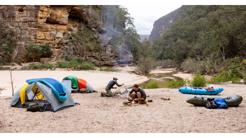 Sea to Summit Ascent Down 15F/-9C Sleeping Bag, Rain Forest Green, Regular, S1123