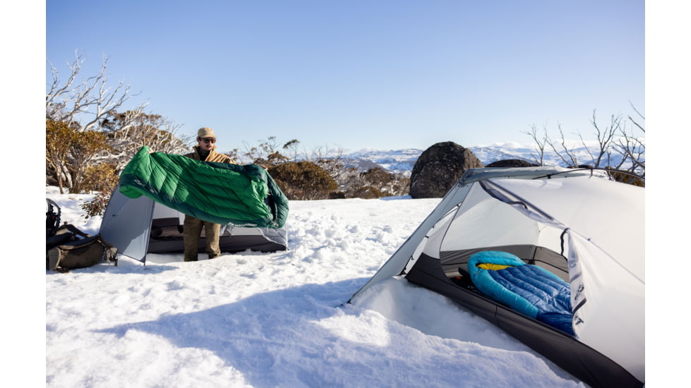 Sea to Summit Ascent Down 15F/-9C Sleeping Bag, Rain Forest Green, Regular, S1123