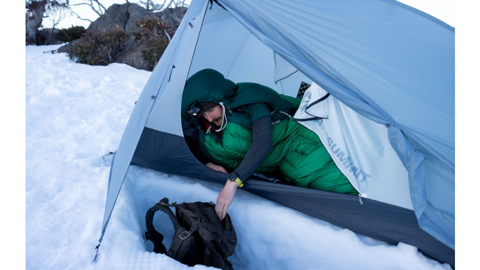 Sea to Summit Ascent Down 15F/-9C Sleeping Bag, Rain Forest Green, Regular, S1123