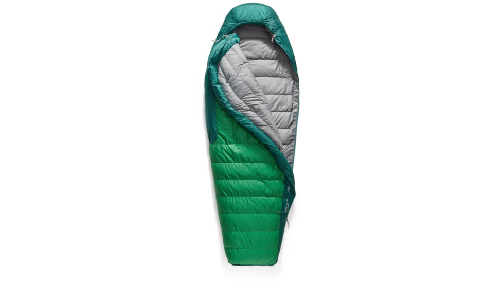 Sea to Summit Ascent Down Sleeping Bag, Rainforest Green, Regular, S1113