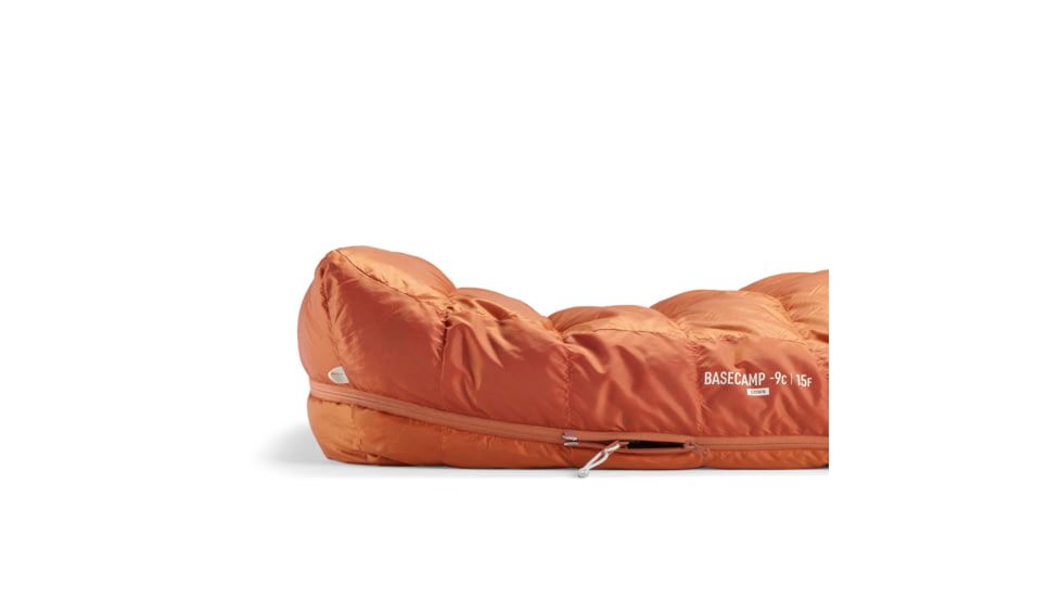 Sea to Summit Basecamp Down 15F/ -9C Sleeping Bag, Bombay Brown, Long, S1142