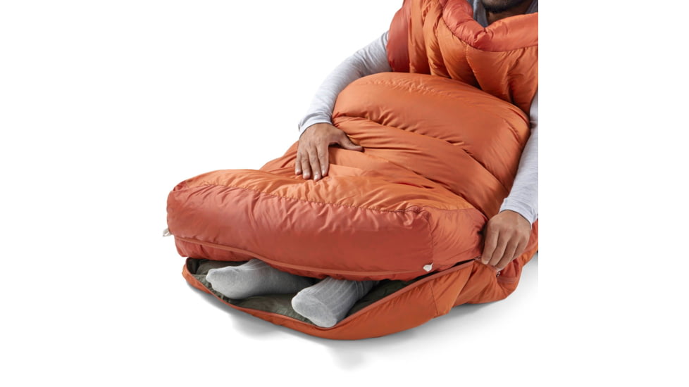 Sea to Summit Basecamp Down 15F/ -9C Sleeping Bag, Bombay Brown, Long, S1142