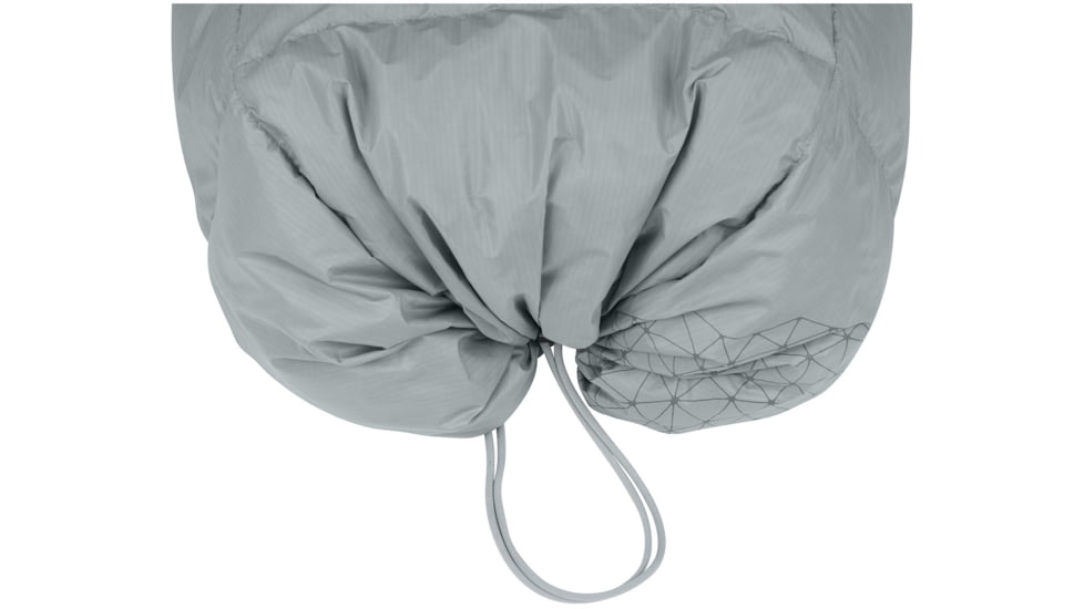 Sea to Summit Cinder CDL 50F Integrated Down Quilt Sleeping Bag, Grey, Regular, S2311