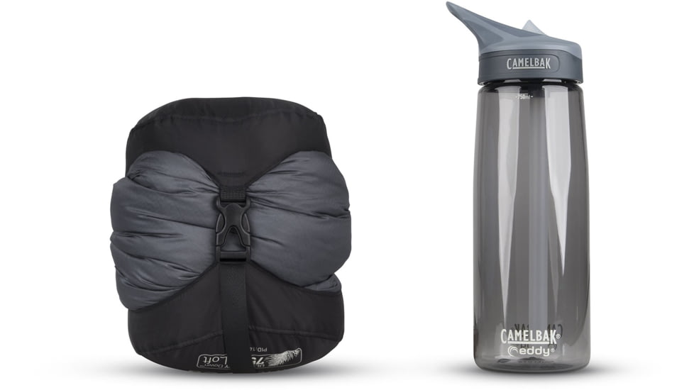 Sea to Summit Cinder CDL 50F Integrated Down Quilt Sleeping Bag, Grey, Regular, S2311
