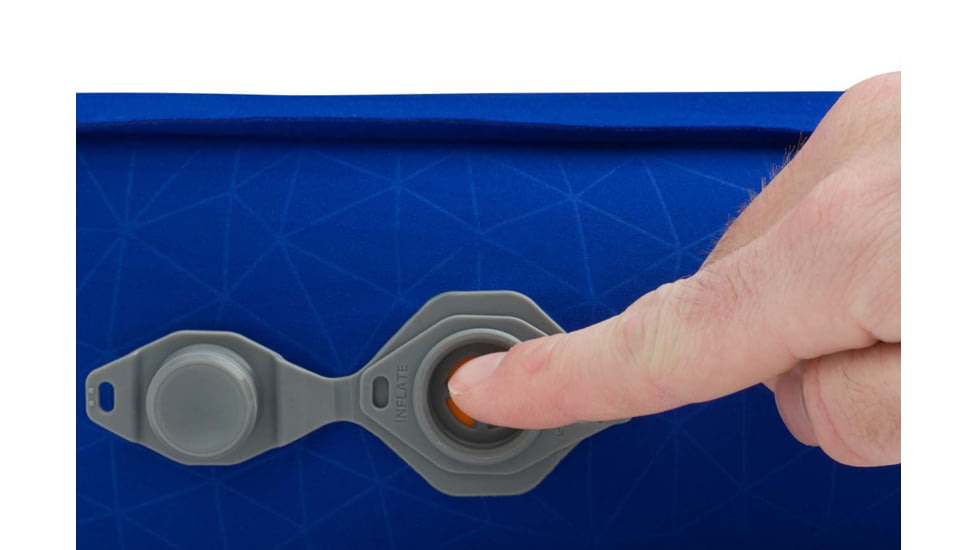 Sea to Summit Comfort Deluxe SI Mat, Large Wide, Blue, 978 