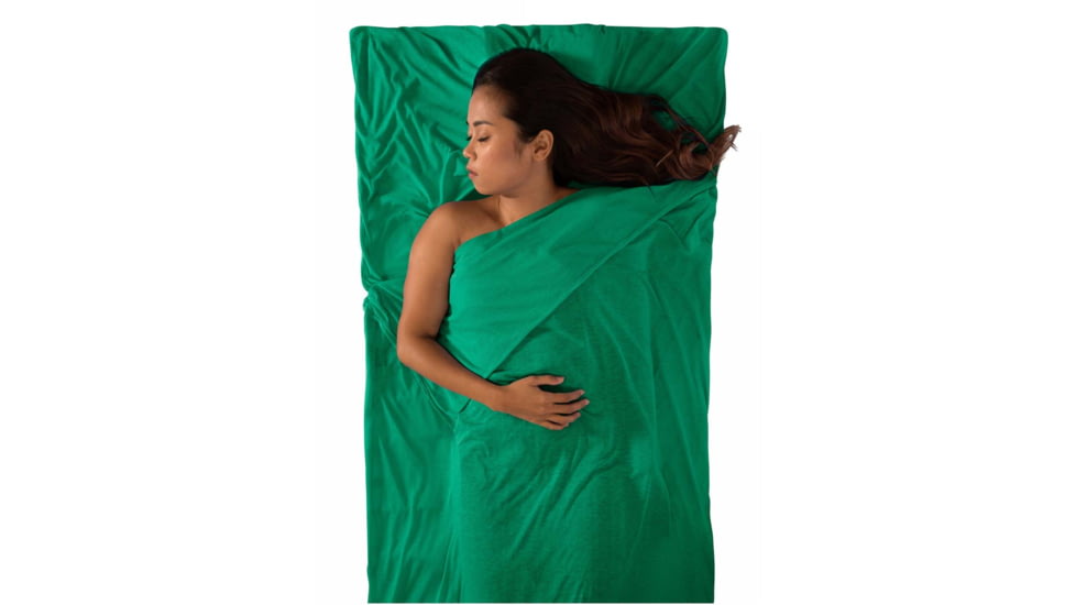 Sea to Summit Coolmax Adaptor Traveller Liner with Insect Shield-Green