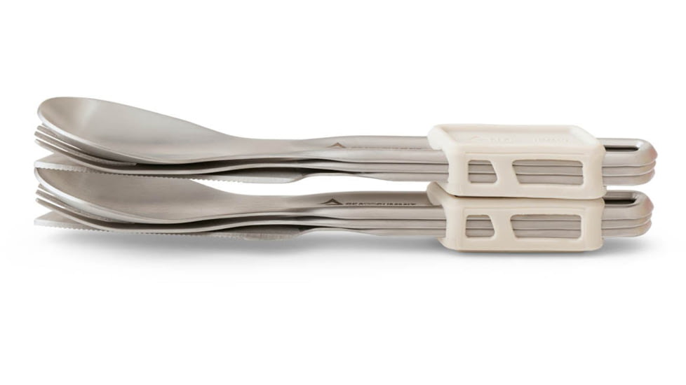Sea to Summit Detour Stainless Steel Cutlery Set, 2P, 6-Piece, A1316