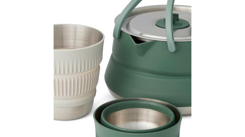 Sea to Summit Detour Stainless Steel Kettle Cook Set Multi, 2P, 3-Piece, A1221