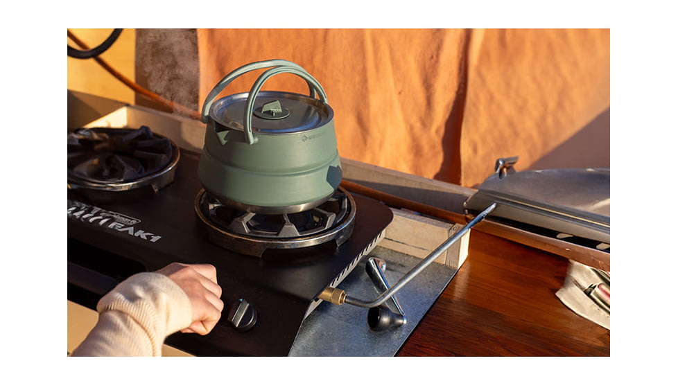 Sea to Summit Detour Stainless Steel Kettle Cook Set Multi, 2P, 3-Piece, A1221