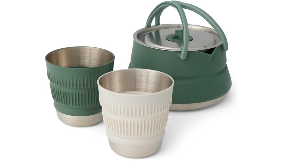 Sea to Summit Detour Stainless Steel Kettle Cook Set Multi, 2P, 3-Piece, A1221