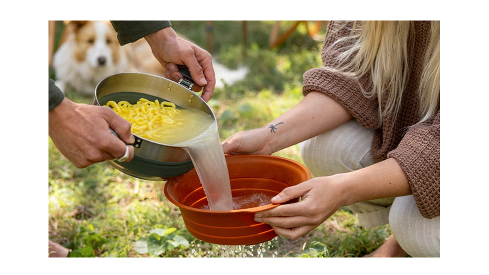 Sea to Summit Detour Stainless Steel One Pot Cook Set Multi, 2P, 5-Piece, A1223