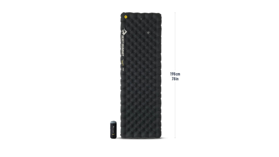 Sea to Summit Ether Light XR Pro Insulated ASC Mat, Rectangular Large, Regular Large, A3410