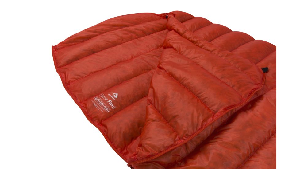 Sea to Summit Flame Fm0 Sleeping Bag - Womens, Grey Orange, Regular, S3201