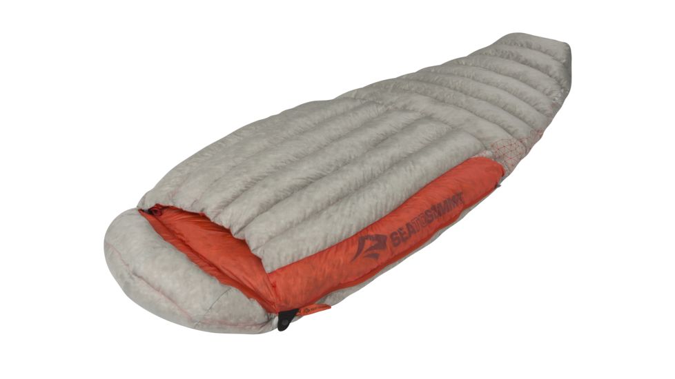 Sea to Summit Flame FmI Sleeping Bag - Womens, Grey Orange, Regular, S3211