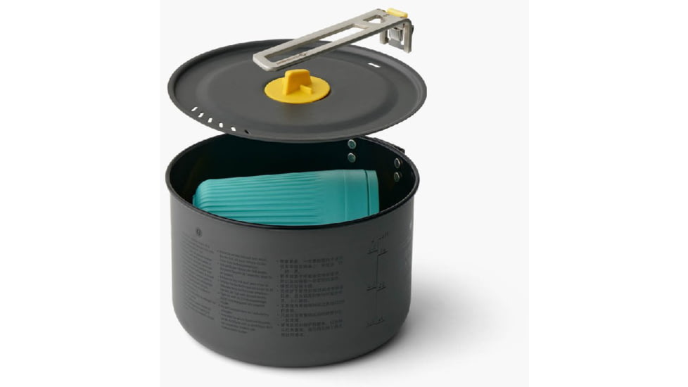 Sea to Summit Frontier UL 2L One Pot Cook Set - 3 Piece/1 Person, Multi, A1237