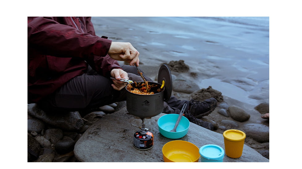 Sea to Summit Frontier UL Two Pot Set, 2 Piece, 2 Person, A1245