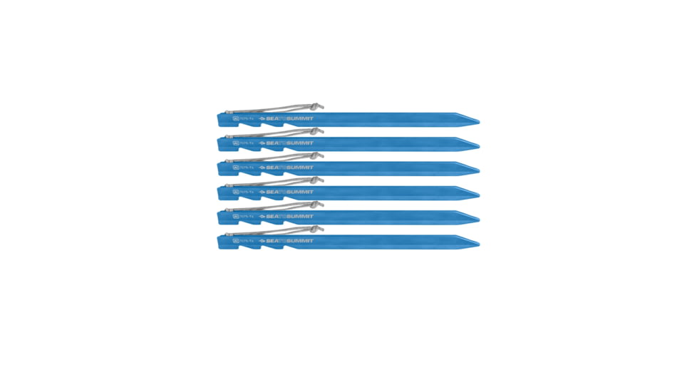 Sea to Summit Ground Control Light Tent Pegs, 6-Pegs, ATS0085-00120201